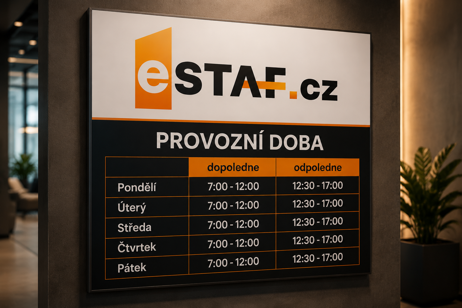 provozní doba